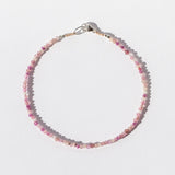 Pink Multi Gemstone Beaded Bracelet