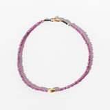 Ruby Beaded Bracelet