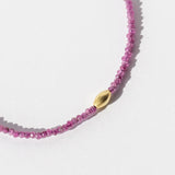 Ruby Beaded Bracelet