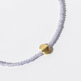 Tanzanite Beaded Bracelet