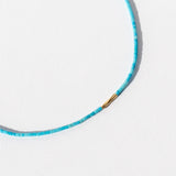 Tiny Turquoise Beaded Bracelet