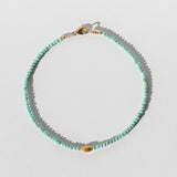 Turquoise Faceted Bead Bracelet
