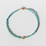 Turquoise Faceted Bead Bracelet