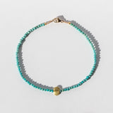Turquoise Faceted Bead Bracelet