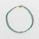 Turquoise Faceted Bead Bracelet