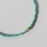 Turquoise Faceted Bead Bracelet