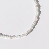 White Multi Gemstone Beaded Bracelet