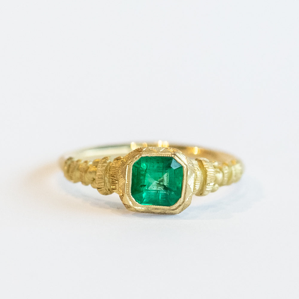 Emerald Anam Cara Ring