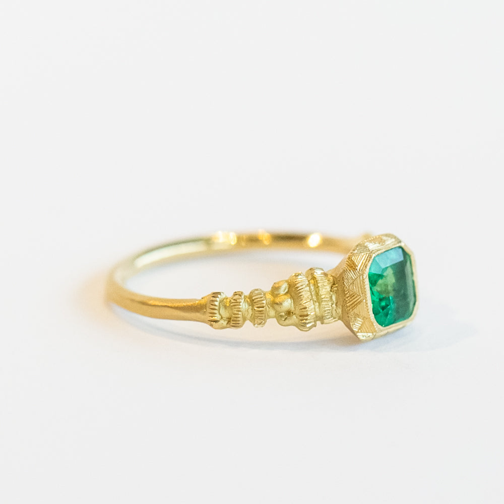 Emerald Anam Cara Ring