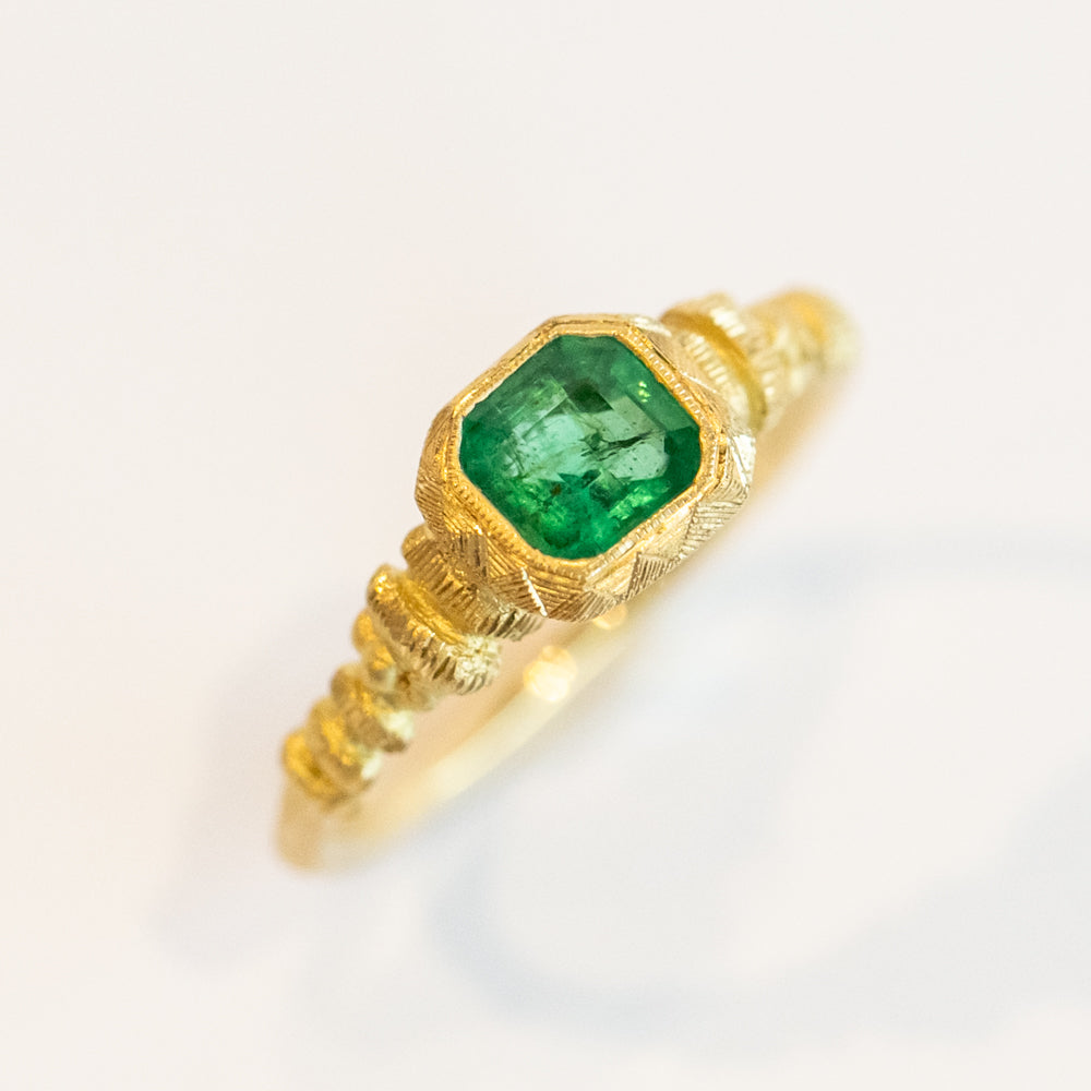 Emerald Anam Cara Ring
