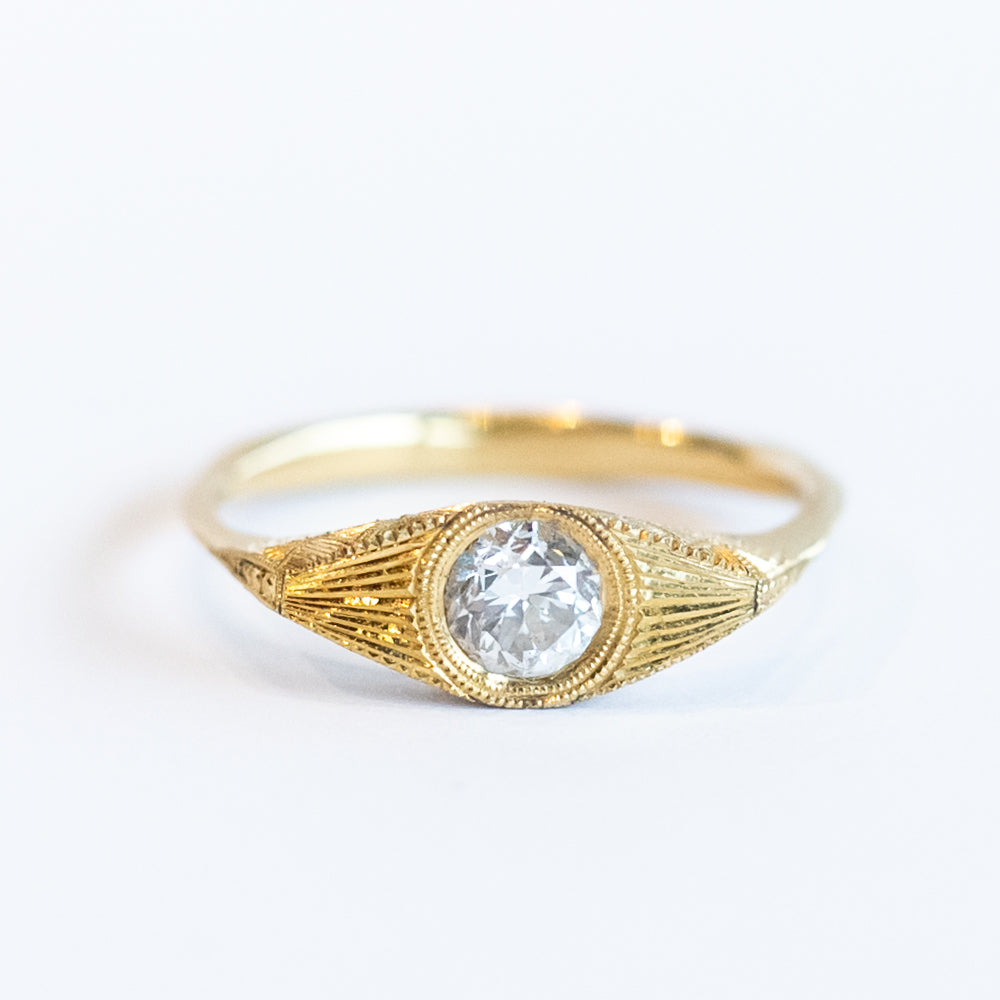Grand Diamond Protector Ring