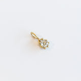 Salt and Pepper Pear Diamond Basket Charm