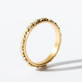 Raised Dot Diamond Eternity Band