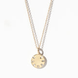 Diamond Wheel Necklace
