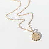 Diamond Wheel Necklace