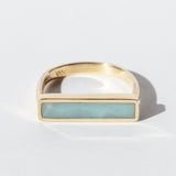 Amazonite Stacker Ring
