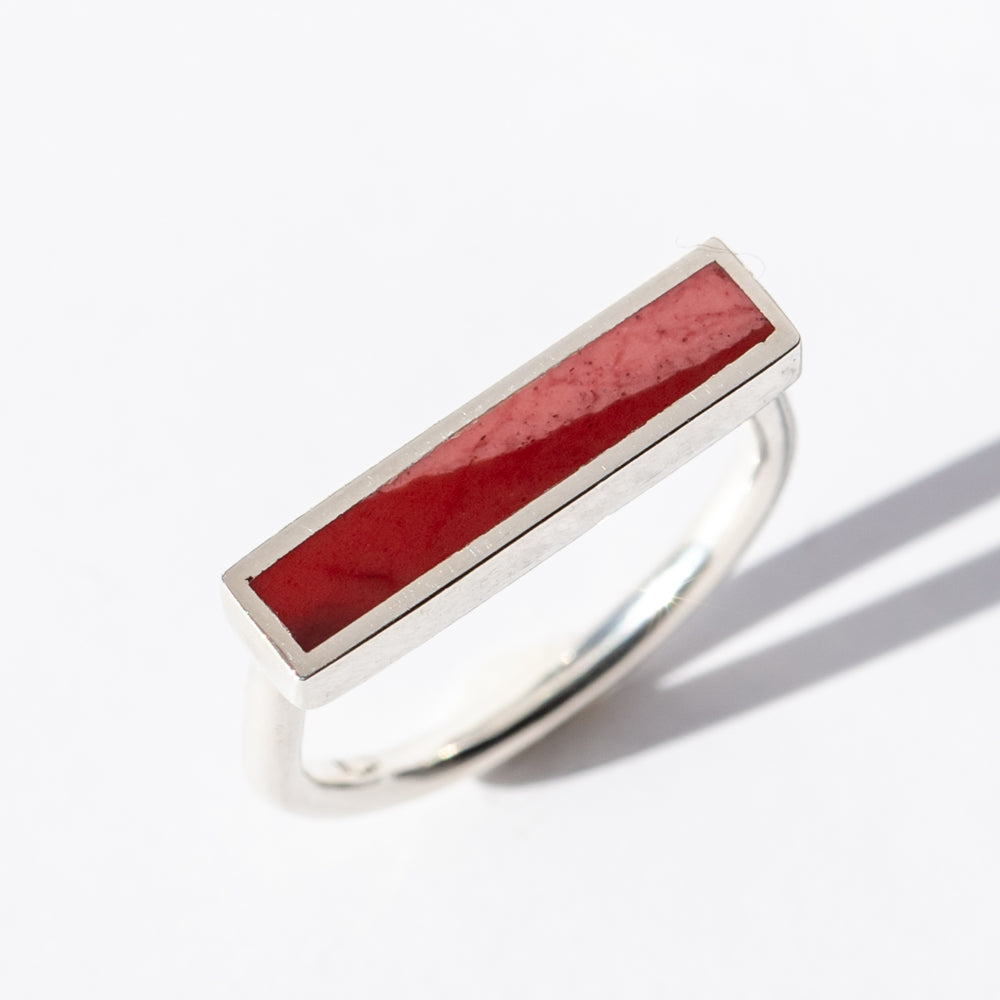 Jasper Stacker Ring