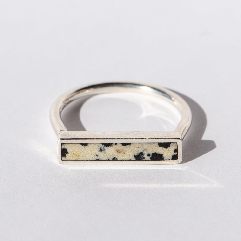 Jasper Stacker Ring