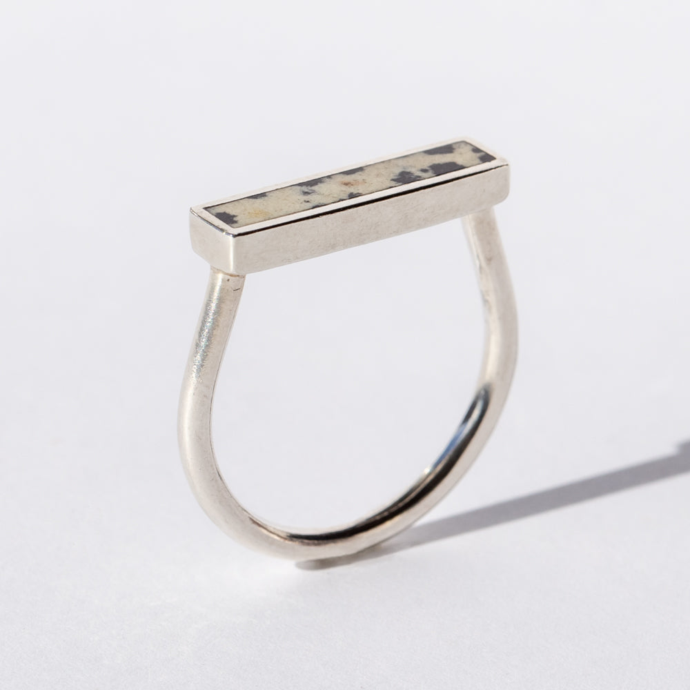 Jasper Stacker Ring