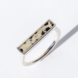 Jasper Stacker Ring