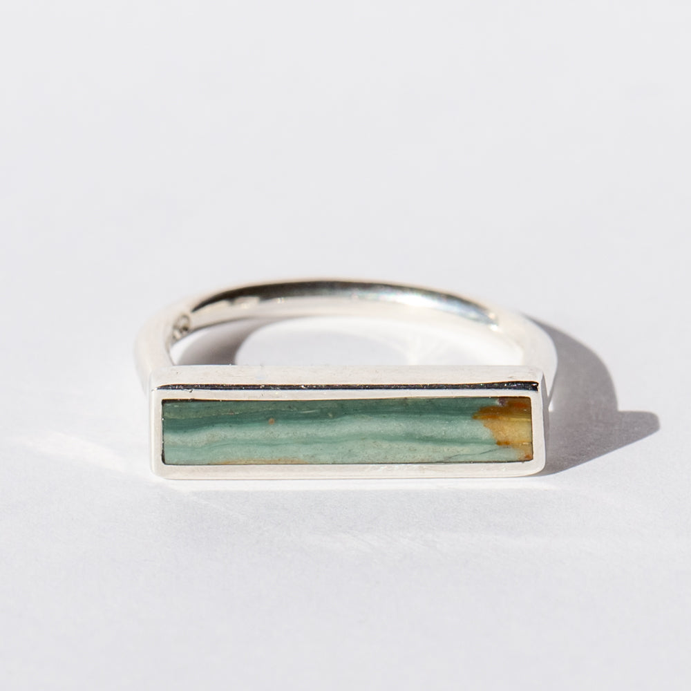 Jasper Stacker Ring