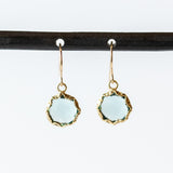 Aquamarine Drop Earrings