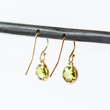 Peridot Drop Earrings