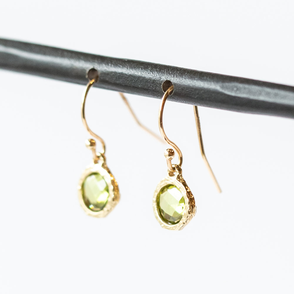 Peridot Drop Earrings