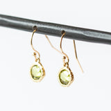Peridot Drop Earrings
