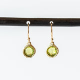 Peridot Drop Earrings