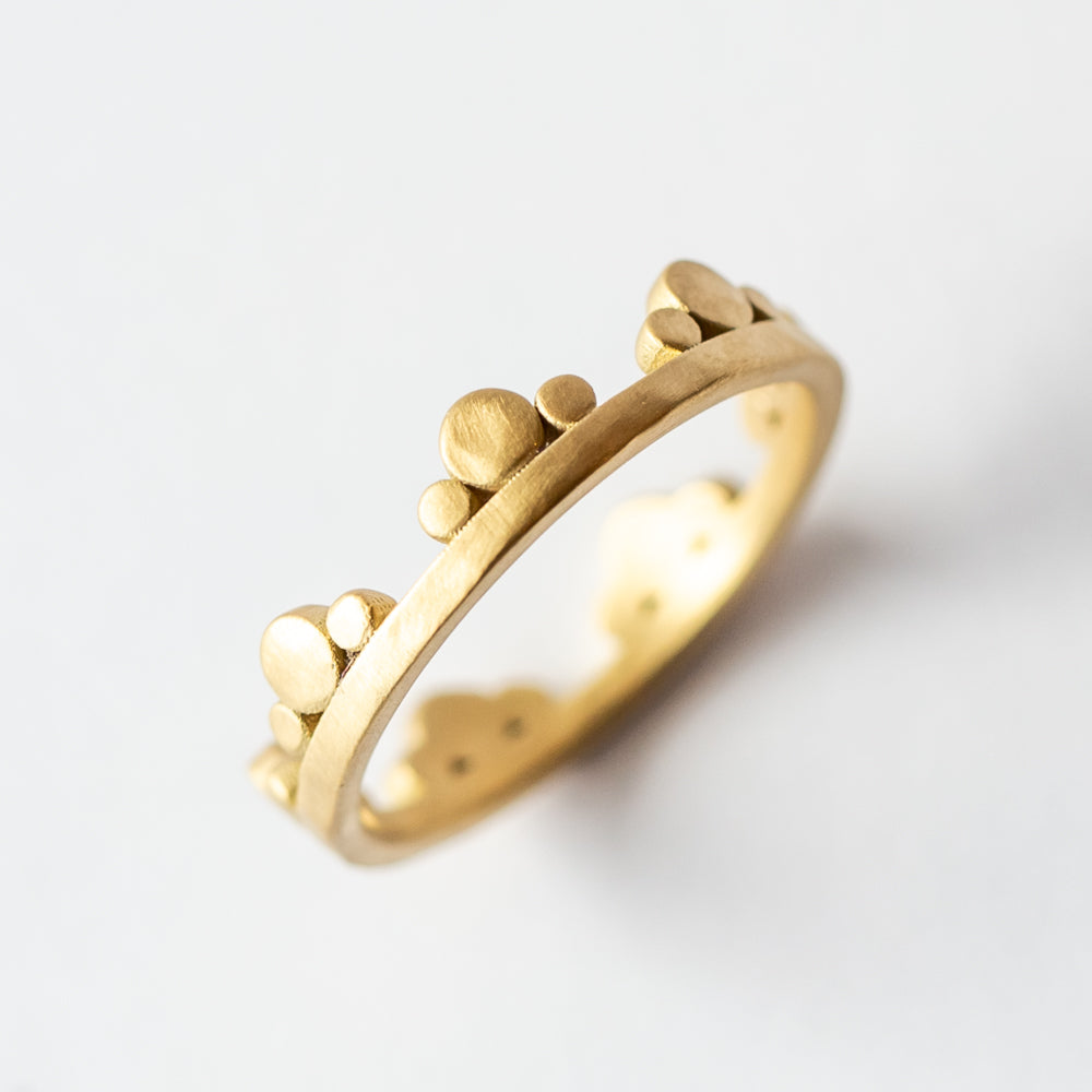 Medium Hammered Side Trios Band