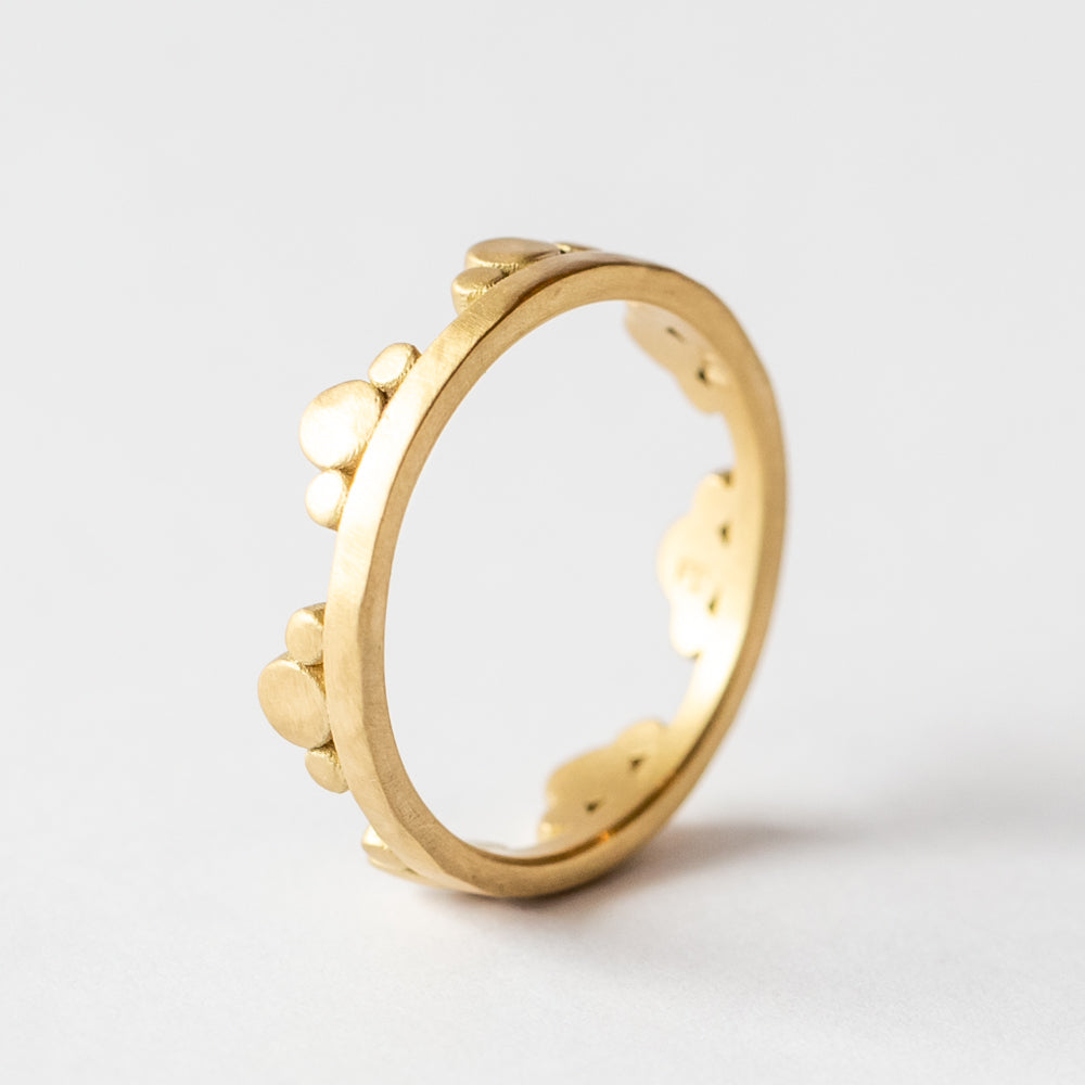 Medium Hammered Side Trios Band
