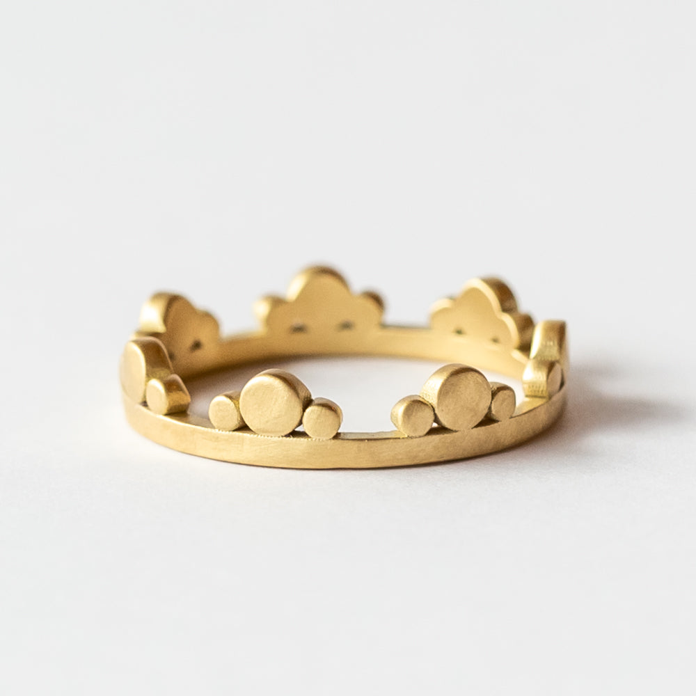 Medium Hammered Side Trios Band
