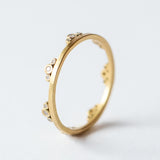 Small Diamond Side Trios Band
