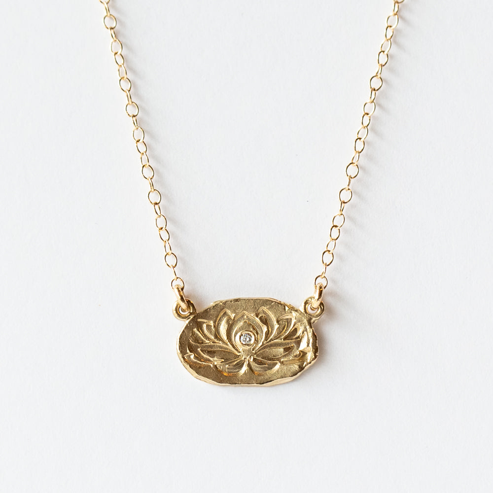 Resilience Lotus Necklace