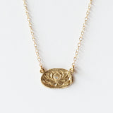Resilience Lotus Necklace