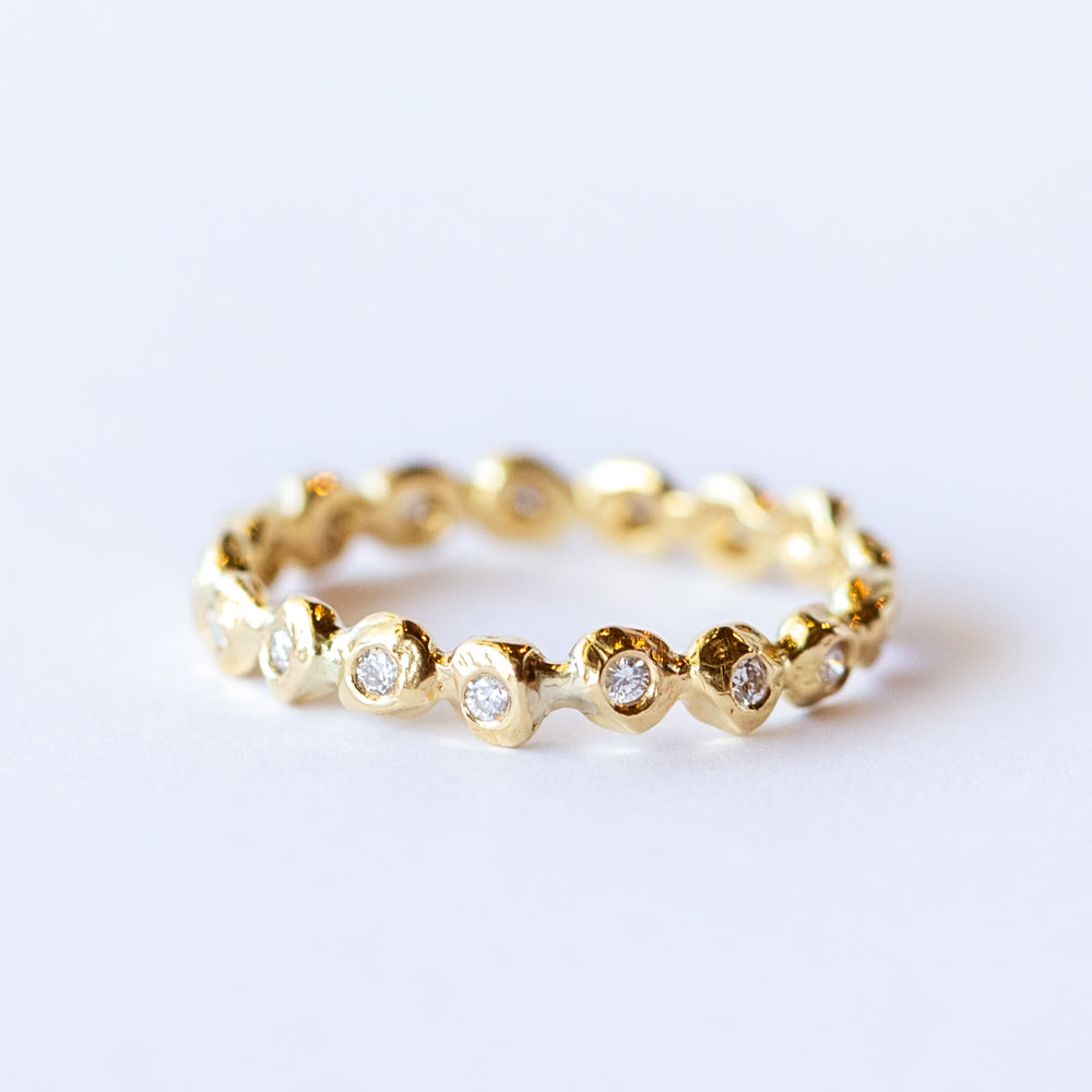 Diamond Dot Eternity Ring