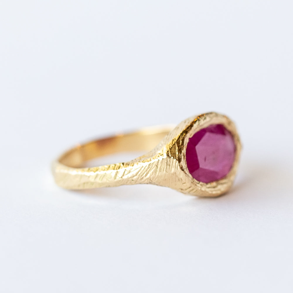 Ruby Signet Ring