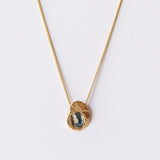 Denim Sapphire Slider Necklace