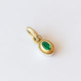 Oval Emerald Pendant