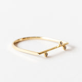 Three-Diamond U-Ring
