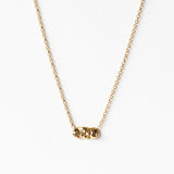 Rough Champagne Diamond Necklace