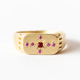 Eternal Light Sapphire Signet Ring