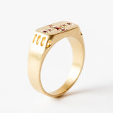 Eternal Light Sapphire Signet Ring