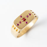 Eternal Light Sapphire Signet Ring