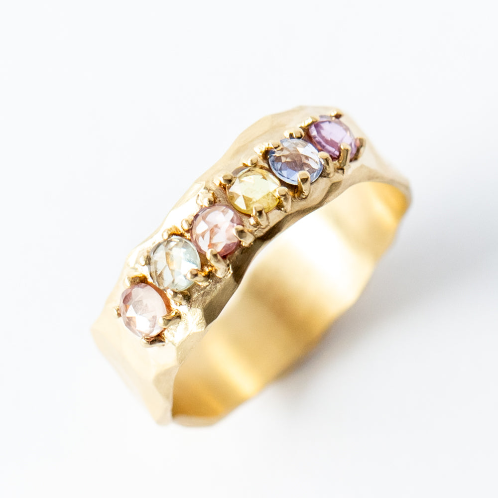 Sapphire Ripple Band