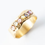 Sapphire Ripple Band