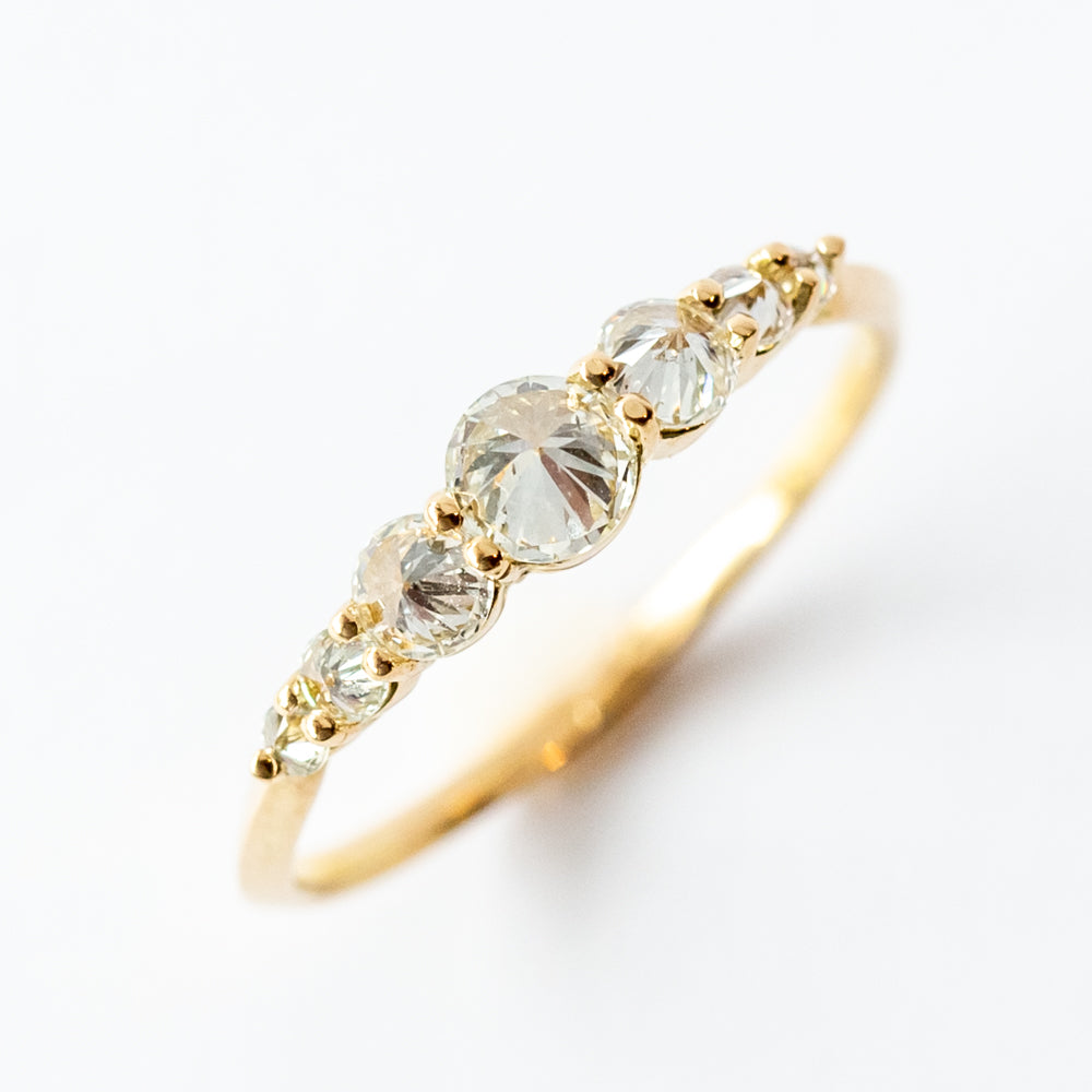 Barbed Diamond Lina Ring