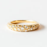 Barbed Diamond Medium Duomo Ring