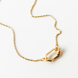Convertible Barley Corn Chain with Diamond Makhaira Clip